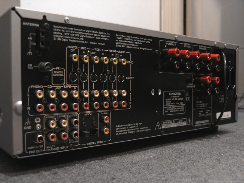 Onkyo TX-DS595 - New Old Audio | Archivio